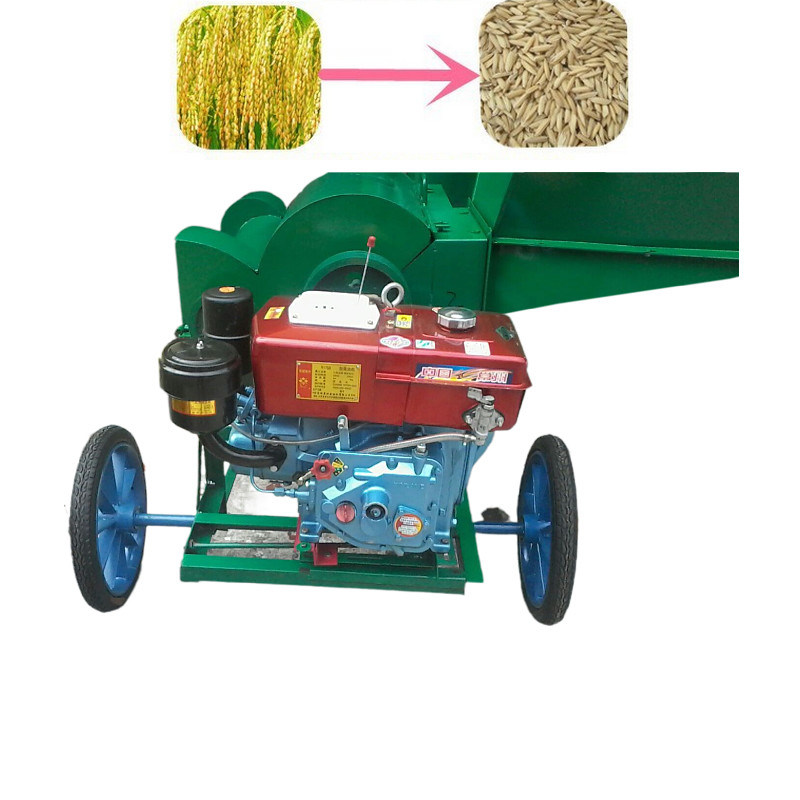 1650*1000*1450mm Size Paddy Rice Sheller and Polisher Machine with Polishing Function