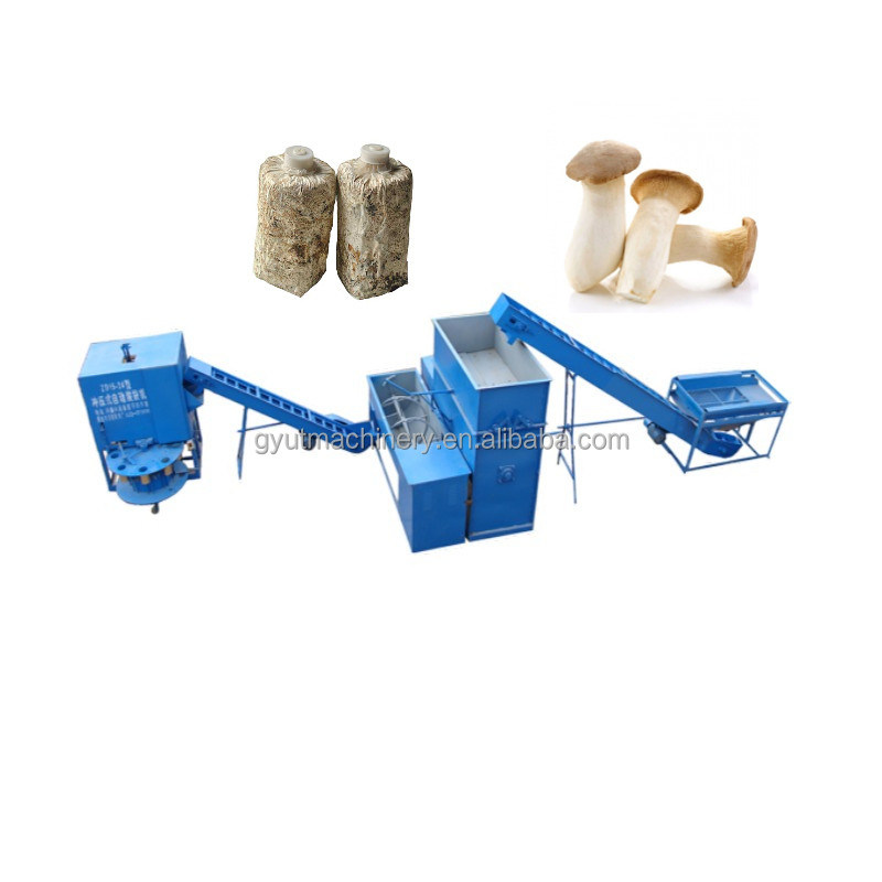 Oyster Shiitake Mushroom Cultivate Bag Filling Production Line with Customizable Color