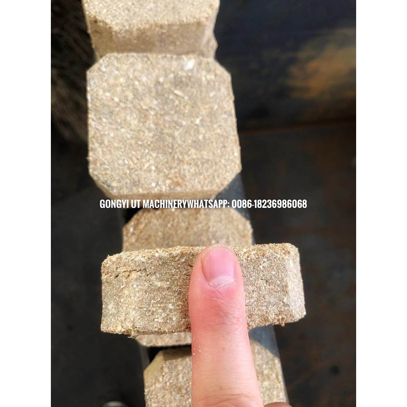 Hydraulic Press for Wood Sawdust and Rice Husk Briquettes Farm Waste Briquette Machine