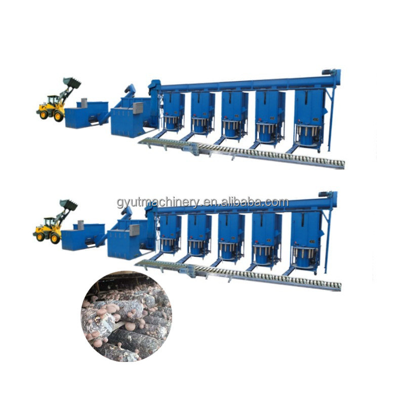 600-800bag/h Capacity Multi-functional Mushroom Bagging Equipment in Customizable Color