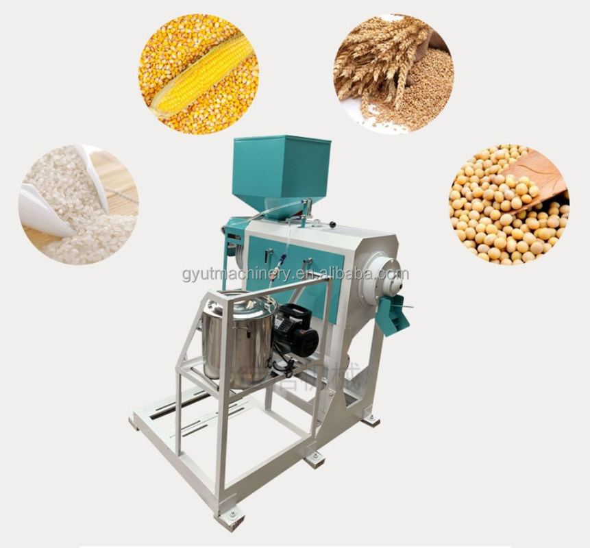 600kg/h Rice Polishing Machine for Mist Polishing in Manufacturing Plant Production