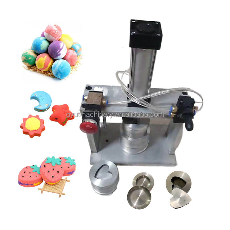 Manual Fizzy Bubble Ball Press Machine for Hand Made Bath Salt Bomb Making 20KG Weight