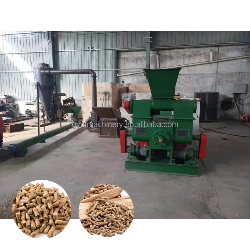 Mechanical Stamping Type Manual Wood Burner Briquette Machine for Small Scale Production
