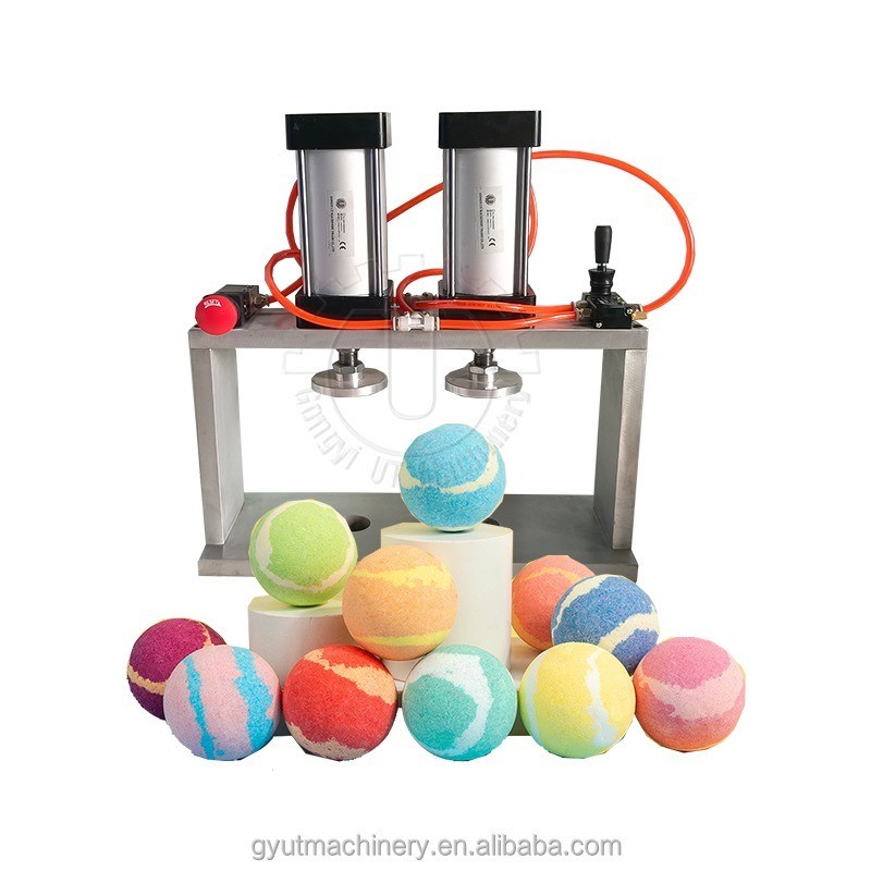 Easy to Operate Bath Bombs Block Press Machine Equipment with Four Roller Double Press