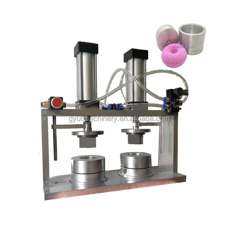 Easy to Operate Bath Bombs Block Press Machine Equipment with Four Roller Double Press