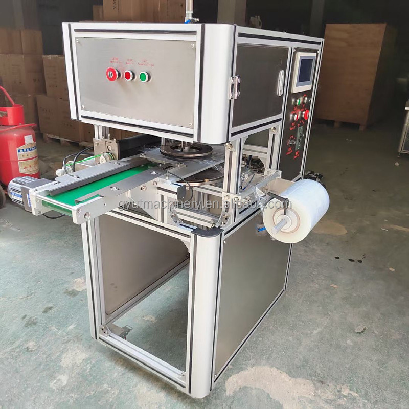 Electric Driven Manual Type Bath Bomb Salt Pleated Soap Packaging Machine for Kw Soap
