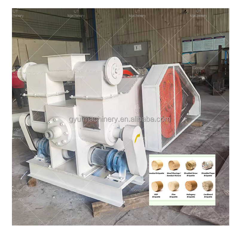 Mechanical Stamping Type Multi Function Wood Briquette Press for Biomass Waste Paper