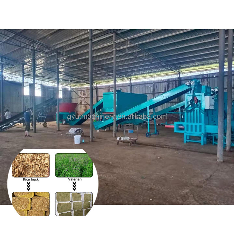 Manufacturing Plant Rotary Type Silage Drum Bale Crusher Mill Machine for Forage