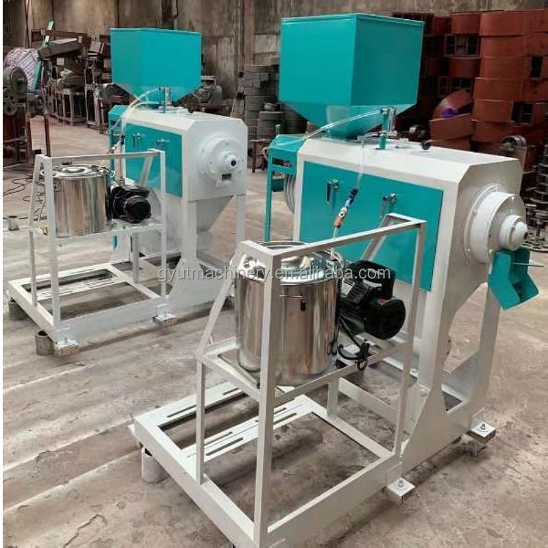 600kg/h Rice Polishing Machine for Mist Polishing in Manufacturing Plant Production