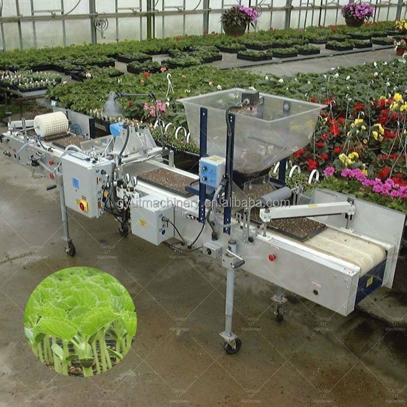 Tray Type Seed Sowing Planting Machines for Microgreen Seeder Durable and Long-Lasting