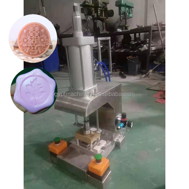 Customized Color Hydraulic Stamper Machinery Bar Soap Stamping Machine For Laundry Soap