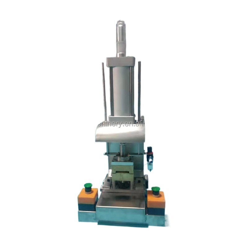 Construction Works Stamping Machine for Various Shapes of Soap Logo Imprint Printing