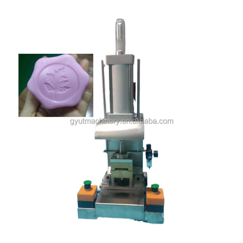 Customized Color Hydraulic Stamper Machinery Bar Soap Stamping Machine For Laundry Soap