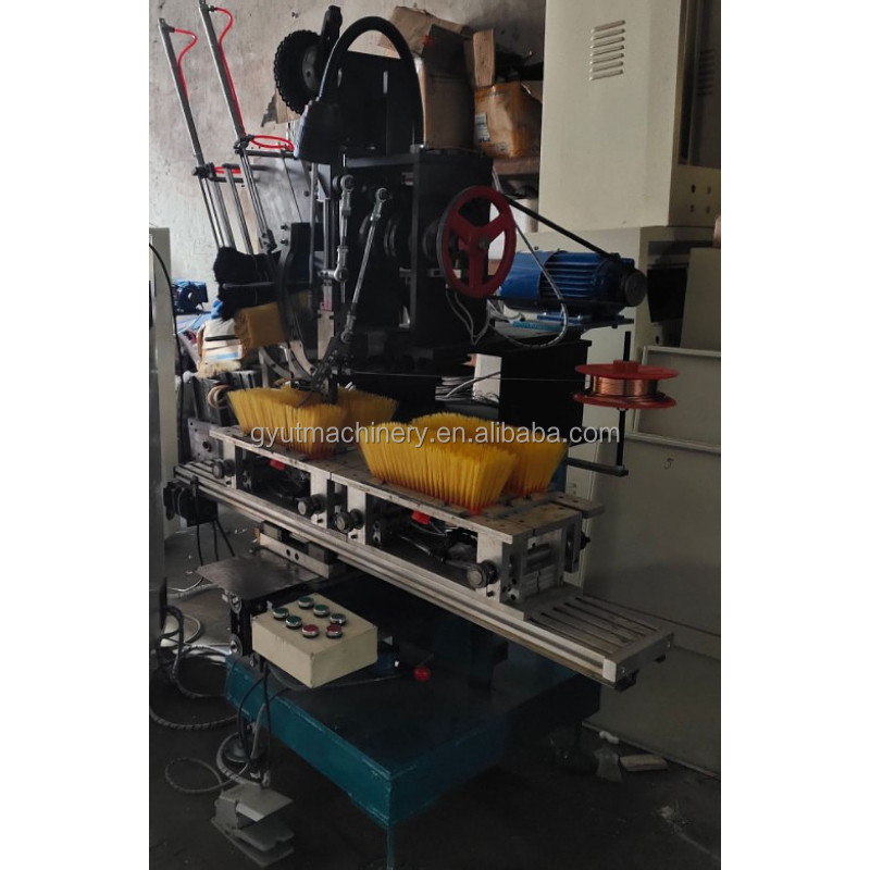 Double Stage Broom Tufting Machine for Broom Production Spare Parts Included