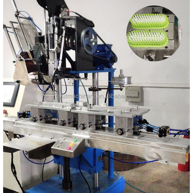 United Kingdom Location Custom-made Double Stage Broom Tufting Making Equipment