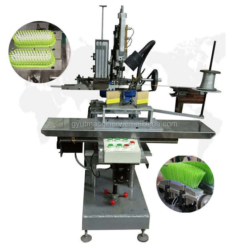 United Kingdom Location Custom-made Double Stage Broom Tufting Making Equipment