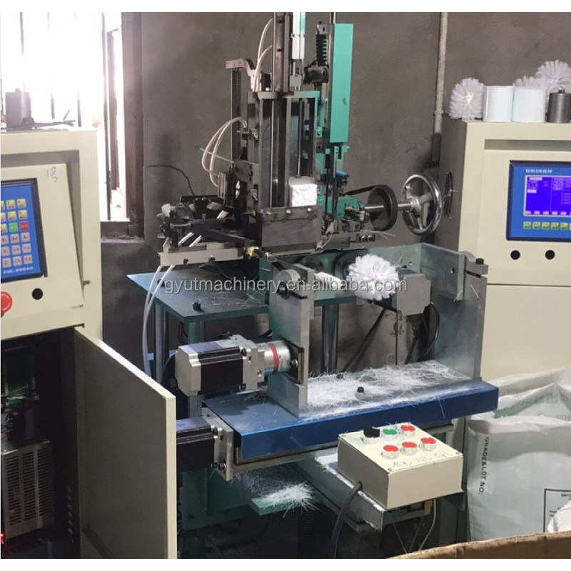 United Kingdom Location Custom-made Double Stage Broom Tufting Making Equipment