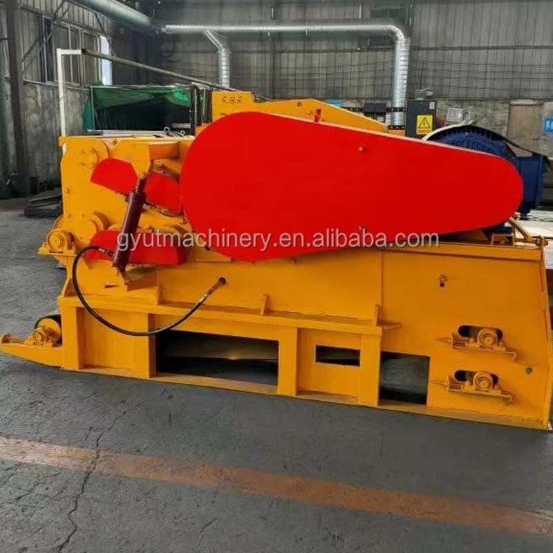 Drum Wood Chipper for Crushing Wood Leg and Producing 3-5cm Wood Chips