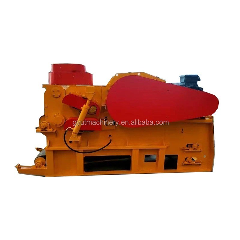 Forestry Machinery Mobile Wood Chipper Shredder Machine for Producing 3-5cm Wood Chips