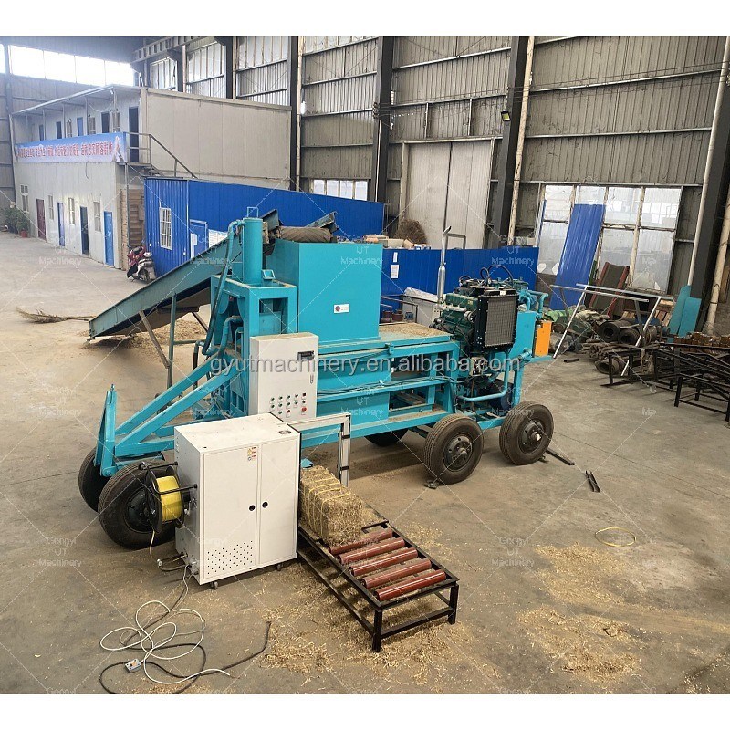 Open End Auto-Tie Baler for High Volume Alfalfa 1700 KG Bale Size 600*400*300 mm