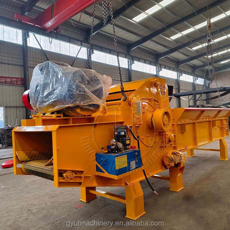 Powerful Wood Chipper for Processing Straw Grass and Wood Branches 3-5cm Wood Chips