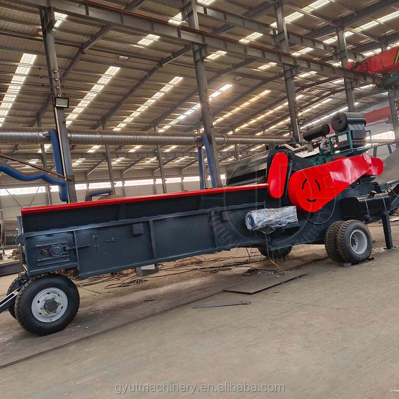 Powerful Wood Chipper for Processing Straw Grass and Wood Branches 3-5cm Wood Chips