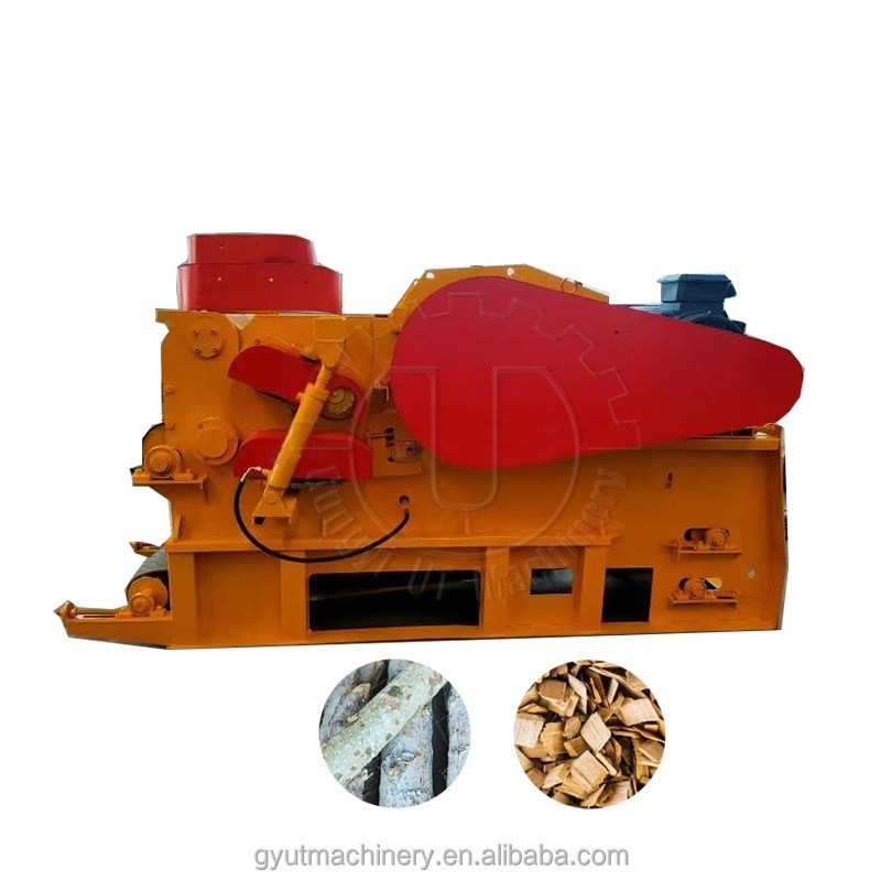 Powerful Wood Chipper for Processing Straw Grass and Wood Branches 3-5cm Wood Chips