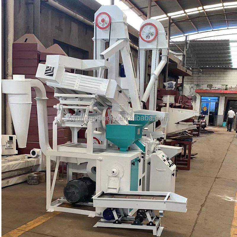 Ghana White Rice Processing 10T/D Rice Mill Plant with Customized Production Machinery