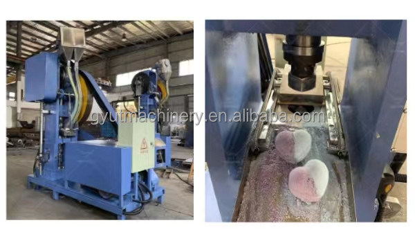 Auto Bath Bomb Press Machine for Making 2 Color Fizzy Bath Bombs in USA Market