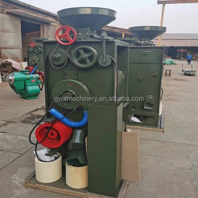 Compact White Rice Processing Rubber Rollers Rice Milling Machine with 220V/380V Voltage