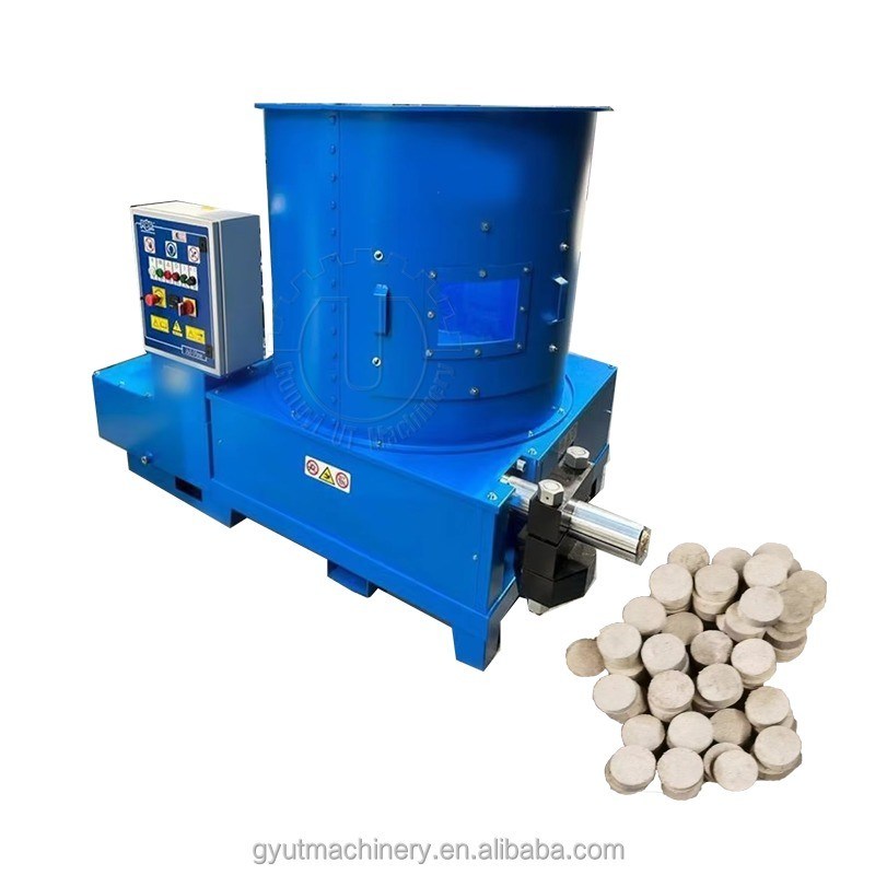 60mm 70mm 80mm Cylinder Shape Horse Manure Briquette Press Machine for Wood Shavings