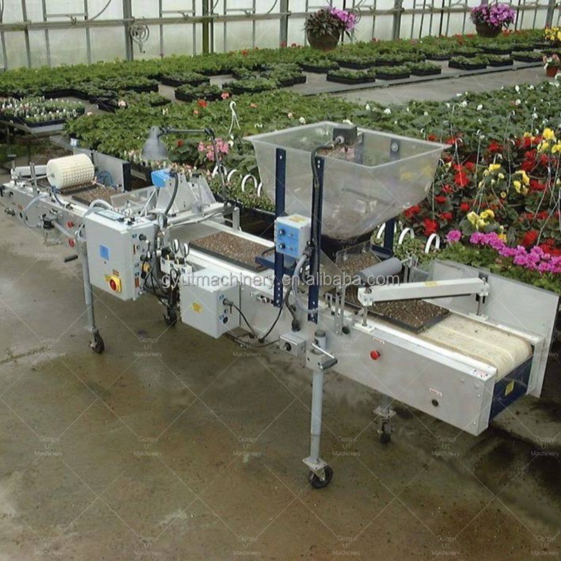 1140*850*1050mm Microgreens Seeder and Top Coater Machine for Accurate Seed Cultivation
