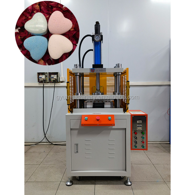 Organic Fragrance Skincare Sea Salt Bubble Bath Bomb Press Marking Machine for Hotels