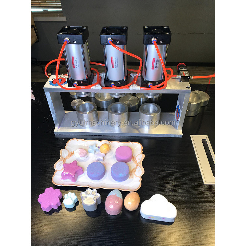 Shampoo Bar Press 50mm 60mm 70mm Bath Bomb Ball Molding Machine for Multi Molds Forming