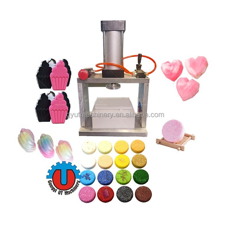 High Productivity Home Spa Bubble Bath Bombs Machine with Pneumatic Shower Steam Press