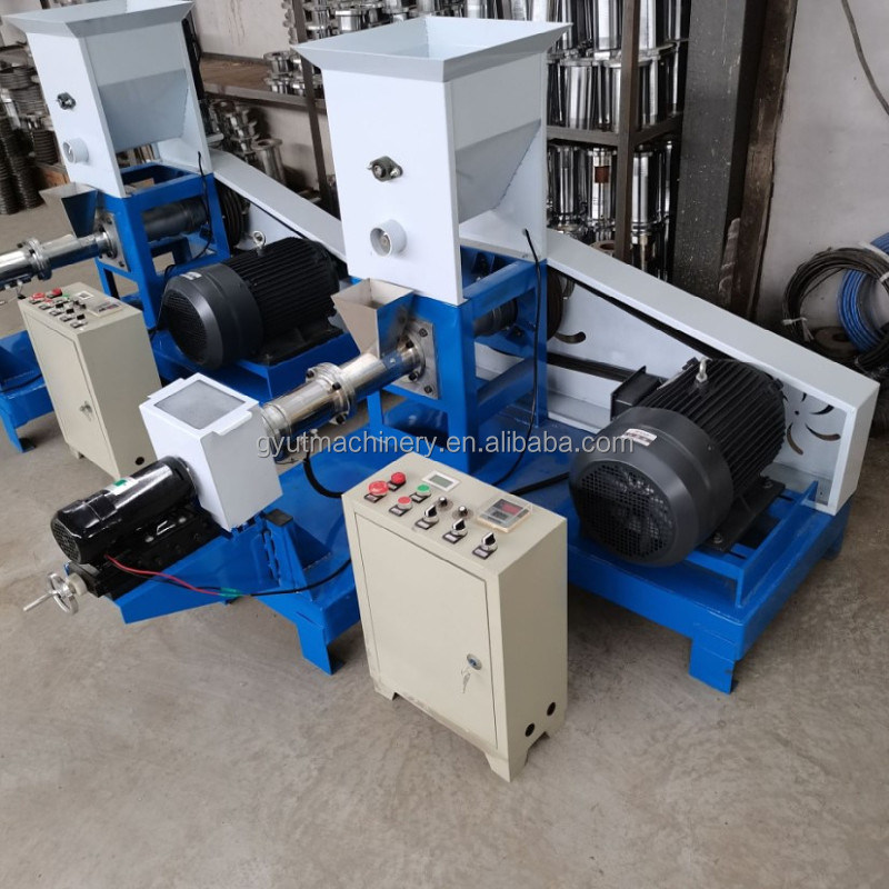 Automatic Work 400-500KG/H Commercial Floating Fish Feed Pellet Machine for Pet Feed