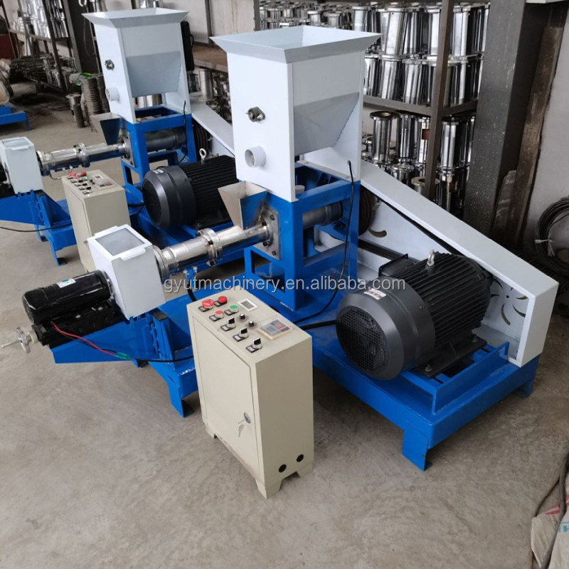 Automatic Work 400-500KG/H Commercial Floating Fish Feed Pellet Machine for Pet Feed