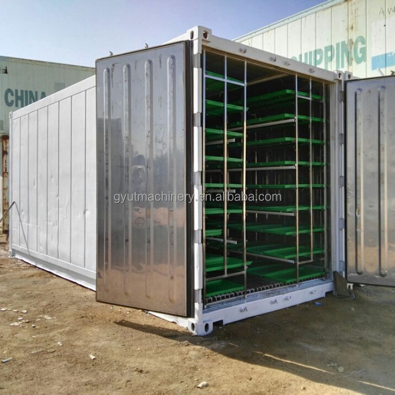 Barley Grass Growing Made Simple Hydroponic Fodder System with Fast Production Cycle