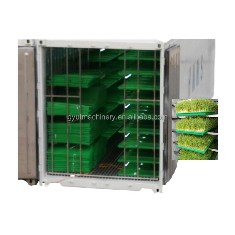 Energy Saving 650 KG Automatic Hydroponics Fodder Machine for Popular in Oman Market