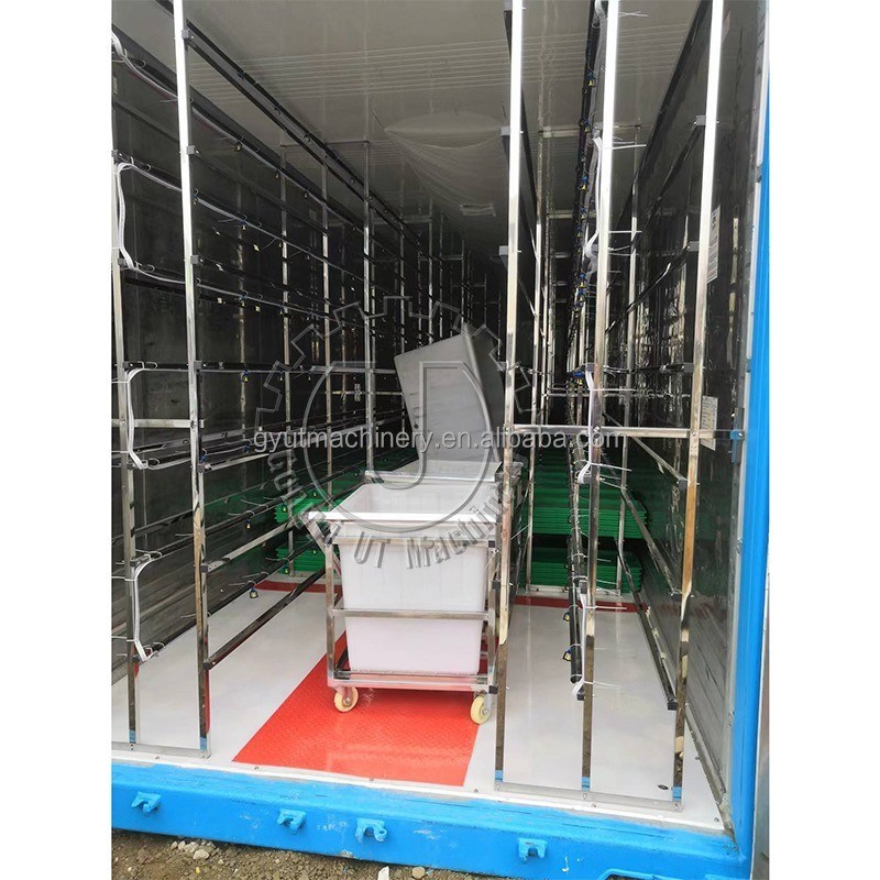 Hydroponic Forage Equipment 1200KG/Day Growing System with 3-4 Day Production Cycle