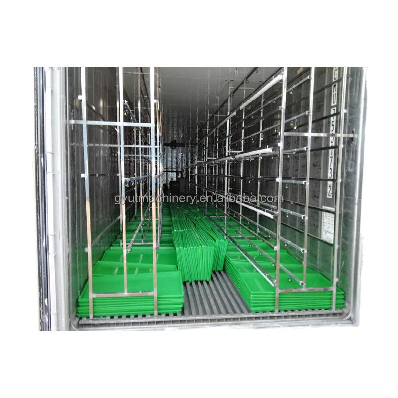 2400w Shipping Container Farm Produces Barley Maize Corn Sprouts for Poultry Feed