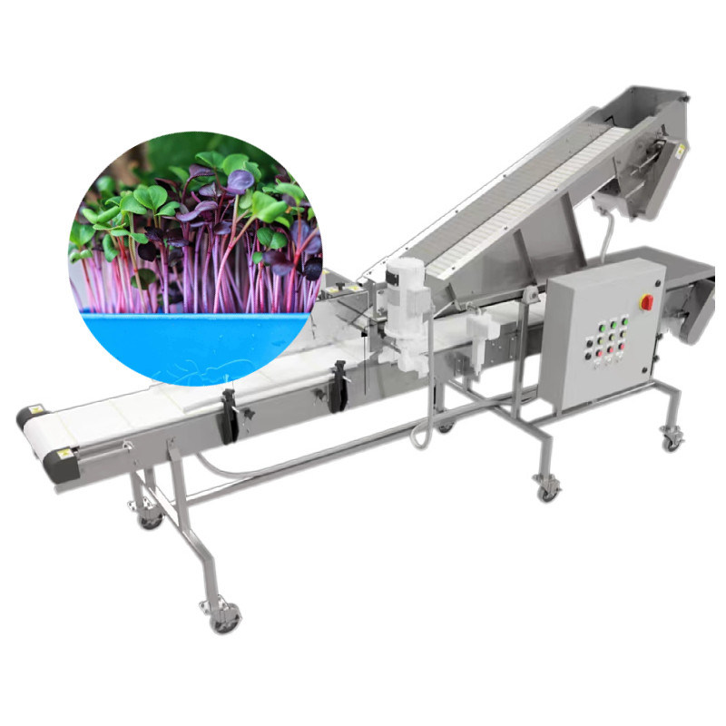 USA Market 3-Row Microgreens Harvester Machine Suitable for Rice and Alfalfa Harvesting
