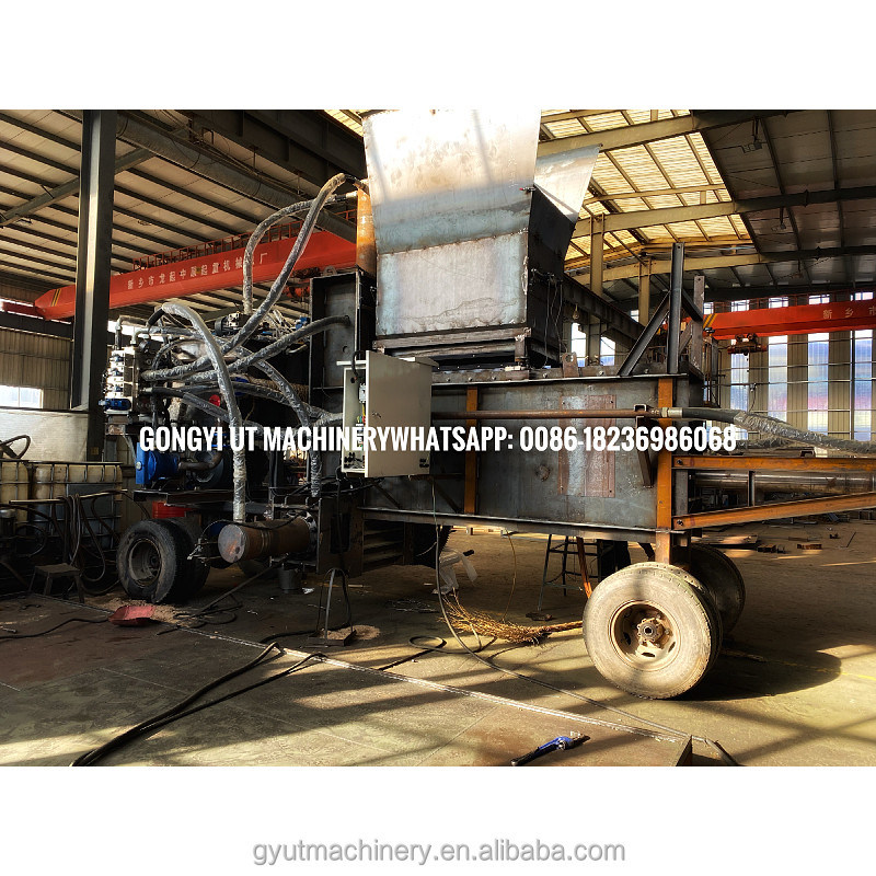 Easy to Operate Environmental Baler Machine for Recycling 25kg Saw Dust and 50kg Hay