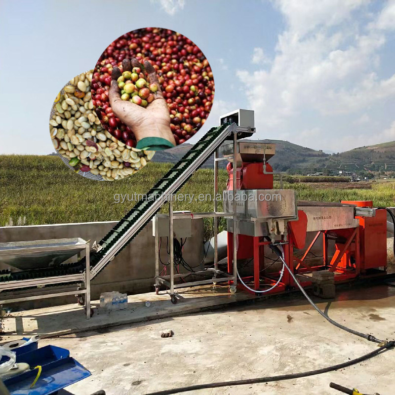 Low Energy Green Coffee Bean Thresher/Peeler Machine Line for High Capacity Processing
