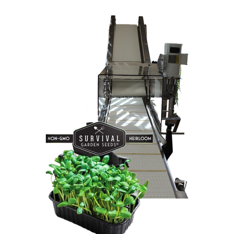Quick Cutt Baby Leaf Harvester 220V Green Micro Harvester with ≤1.5% Breakage Rate